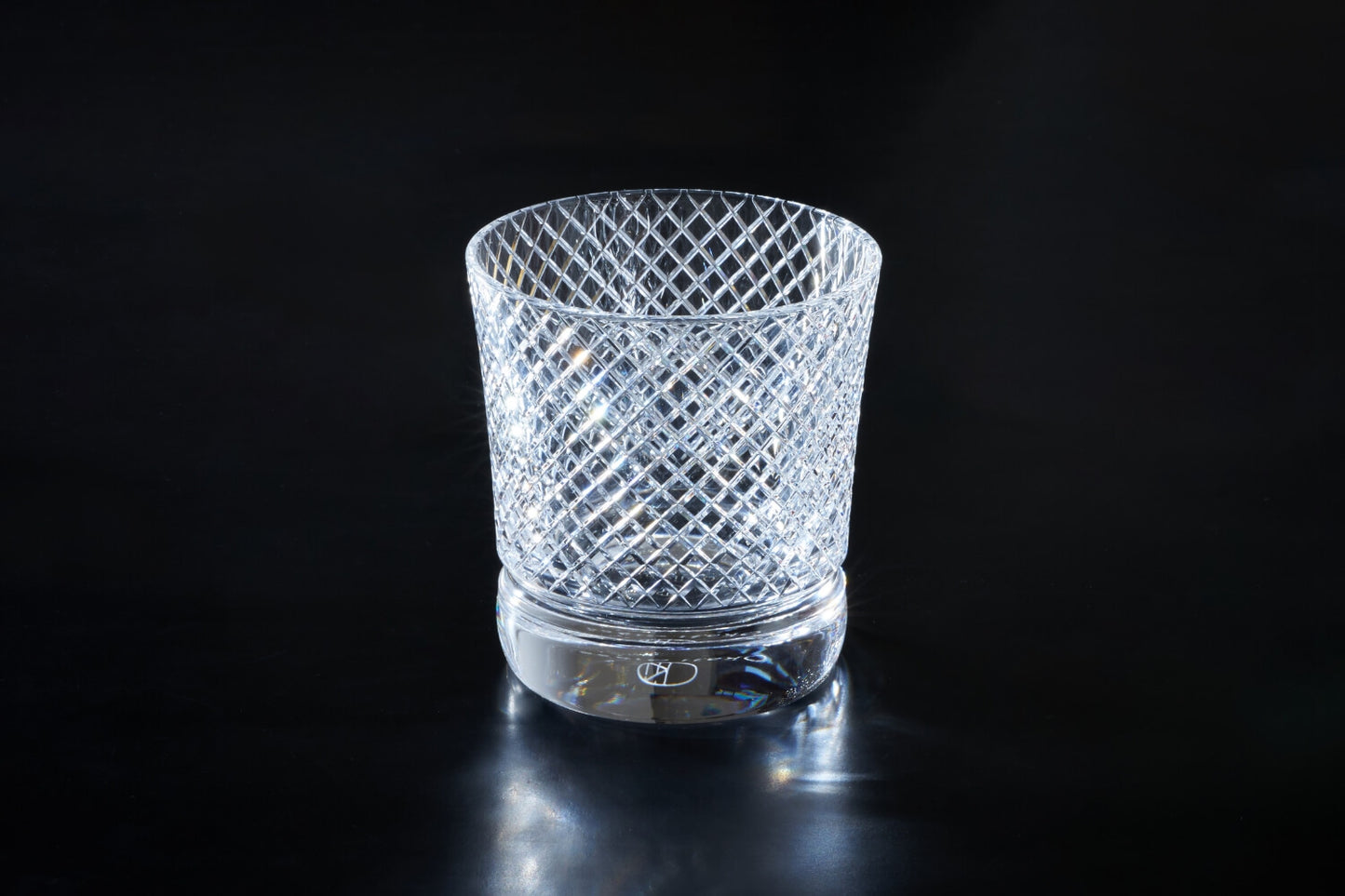 OKAJI GLASS 江戸切子「時雨」透明