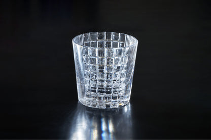 OKAJI GLASS 江戸切子「波紋」透明